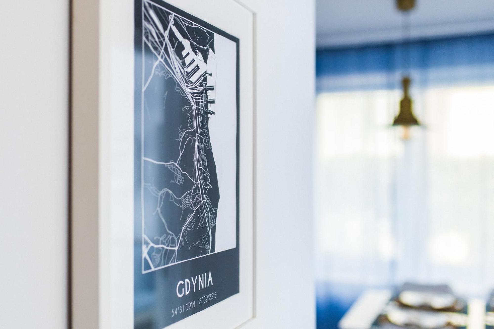 Przylesny Apartament Przy Dworcu Z Miejscem Postojowym Gdynia Exteriör bild